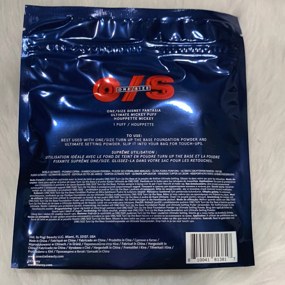 Disney Fantasia Ultimate Mickey Mouse Ears Puff
